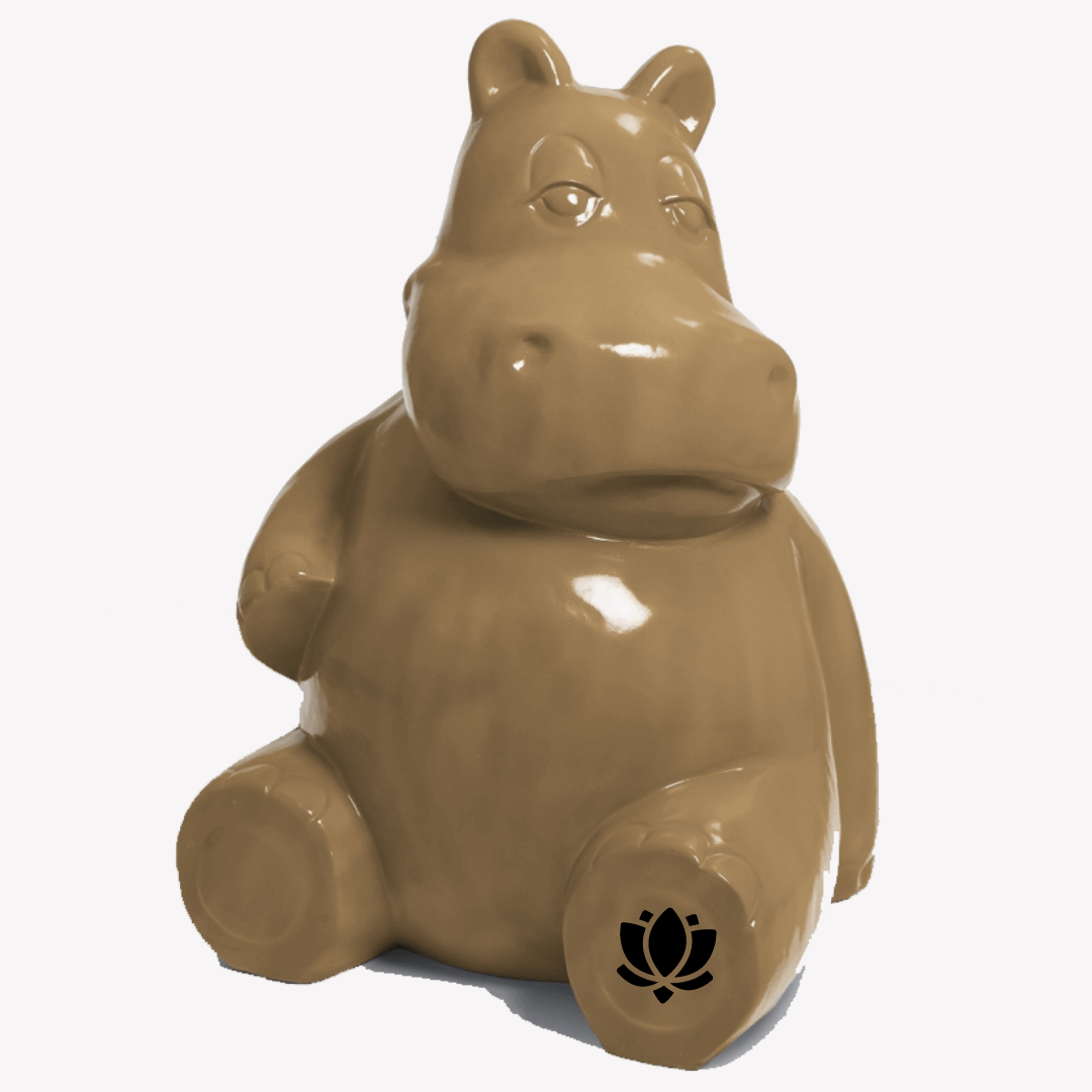 Hippopotame en resine 5 | The Luxury Box