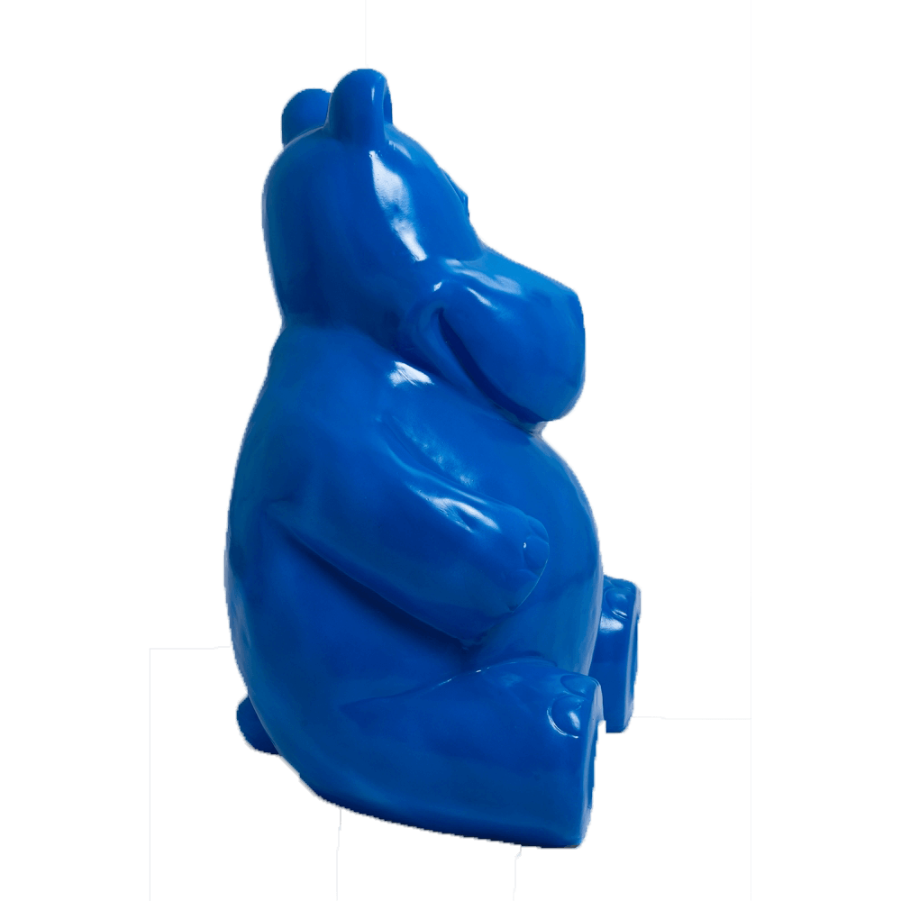 Hippopotame en resine 8 1 | The Luxury Box