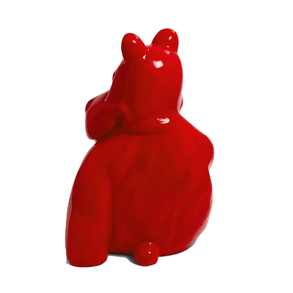 Statue hippopotame en resine 35 | The Luxury Box