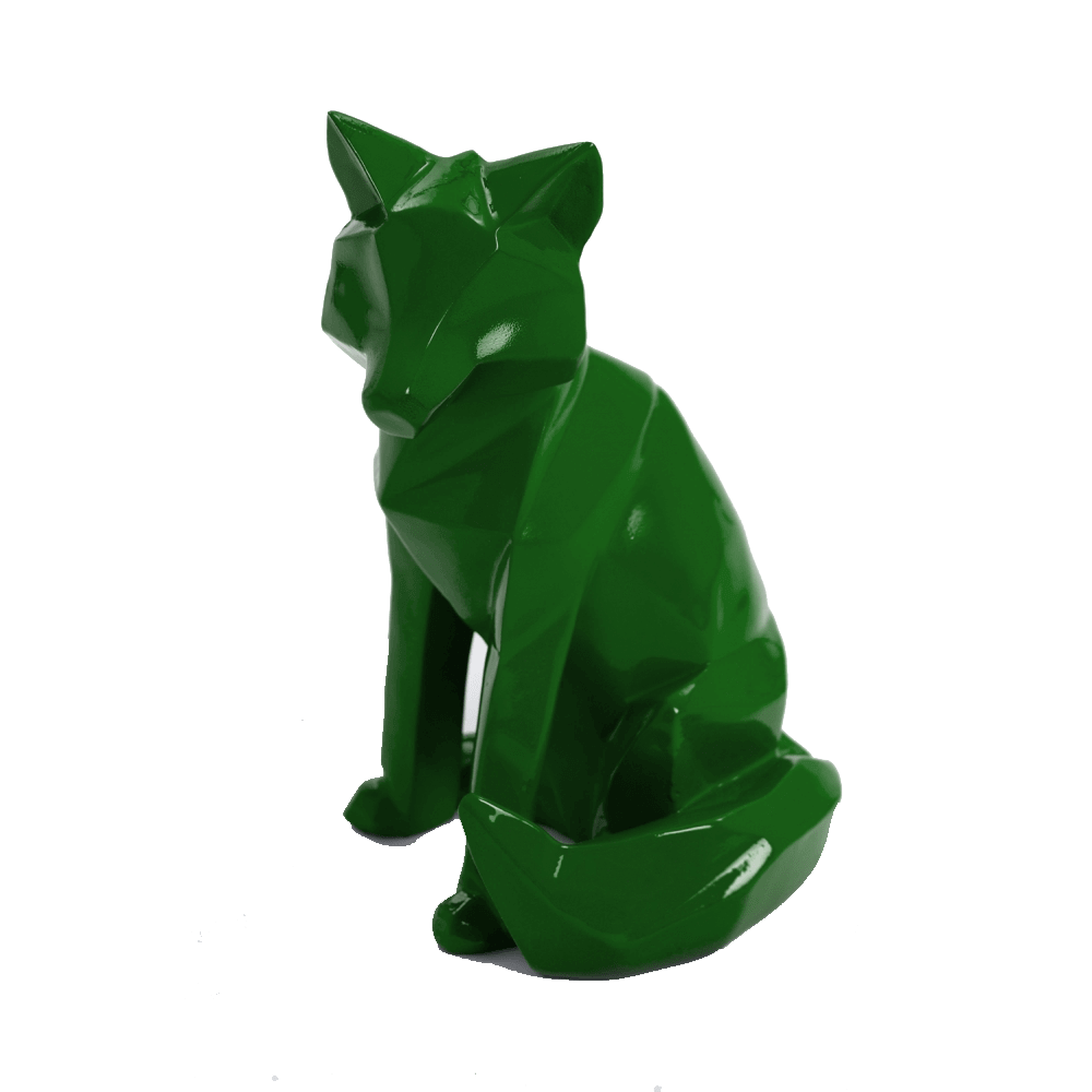 Renard en résine