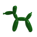 Chien en resine (33)