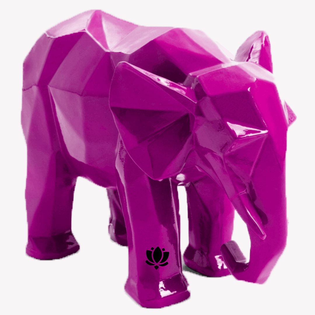 Elephant en resine 30 | The Luxury Box