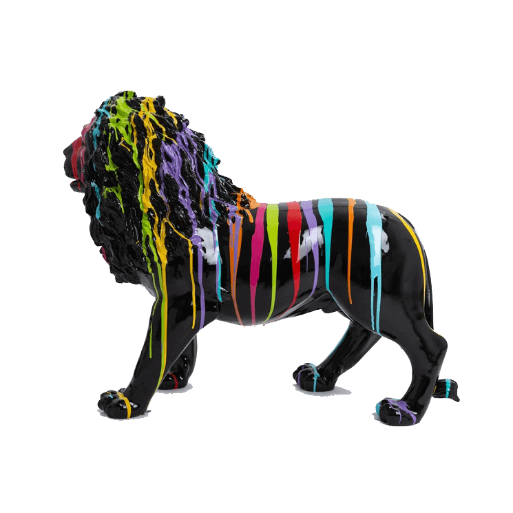 Lion en resine 12 | The Luxury Box