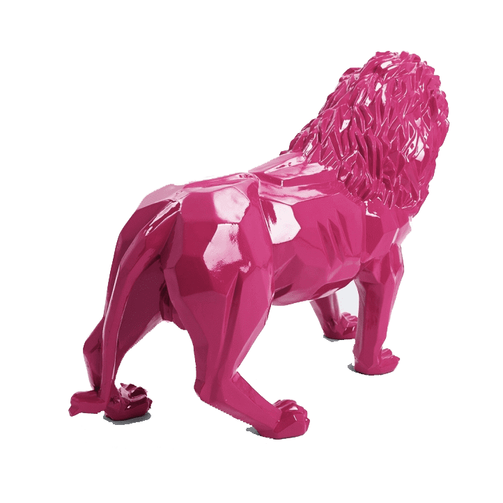 Lion en resine 27 | The Luxury Box