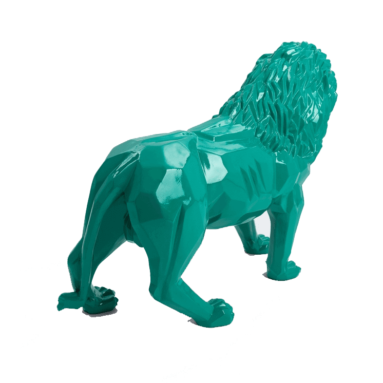 Lion en resine 35 | The Luxury Box