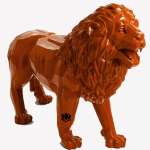 Lion en résine (7)