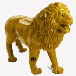 Lion en résine (8)