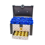 Malette de roses éternelles