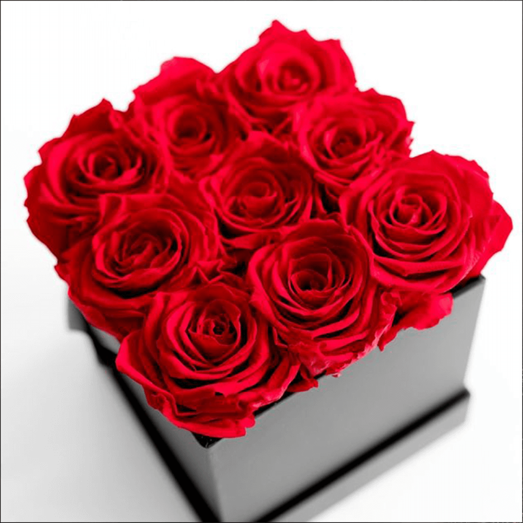 Cadre Décoratif Avec Roses éternelles Rouges - Cadeau Romantique Avec Message D'amour En Italien, Idéal Pour Anniversaire Ou Saint-Valentin - 9