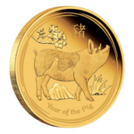 The Money Box (2) Piece en or de collection