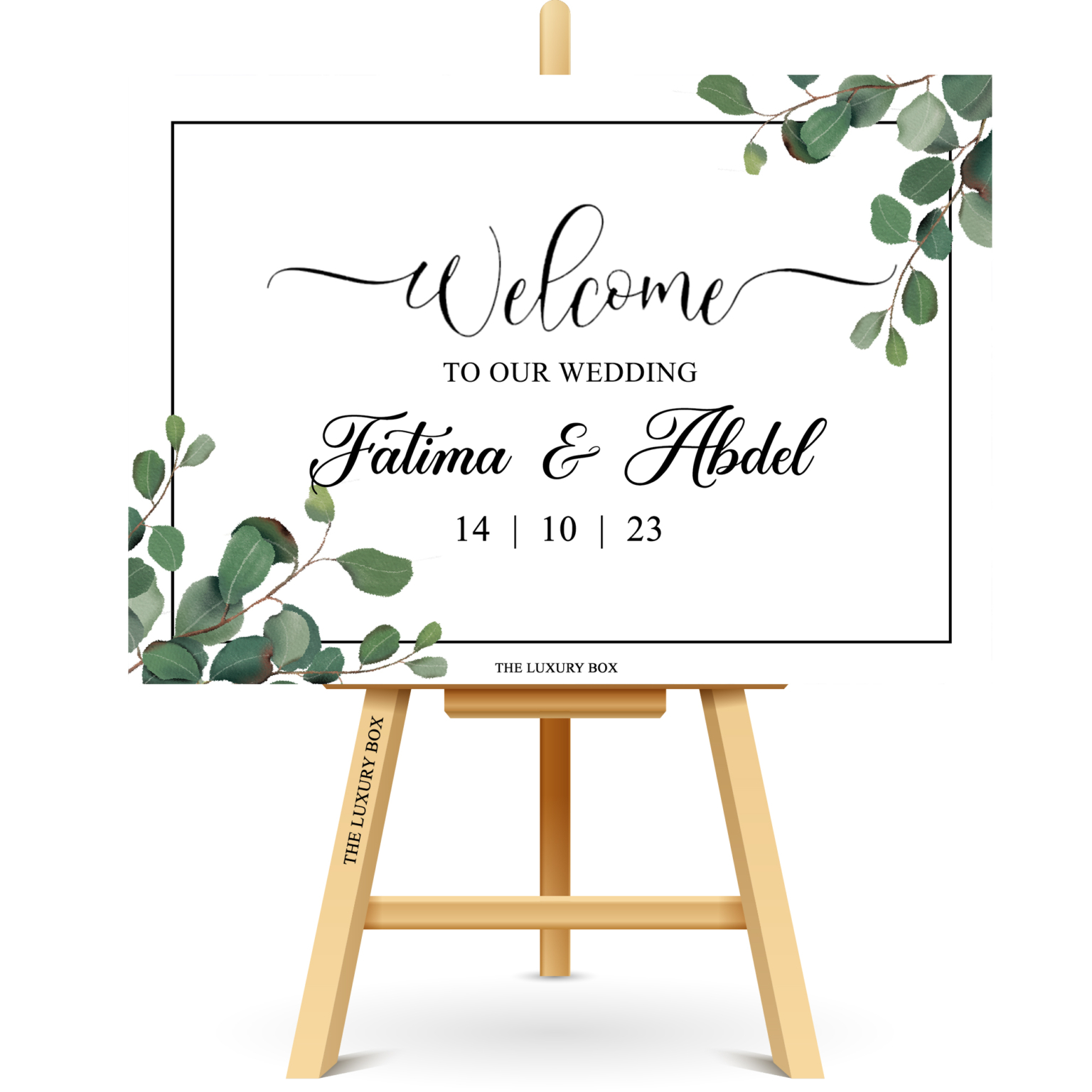 Panneau Welcome Mariage