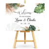 Panneau Welcome Mariage