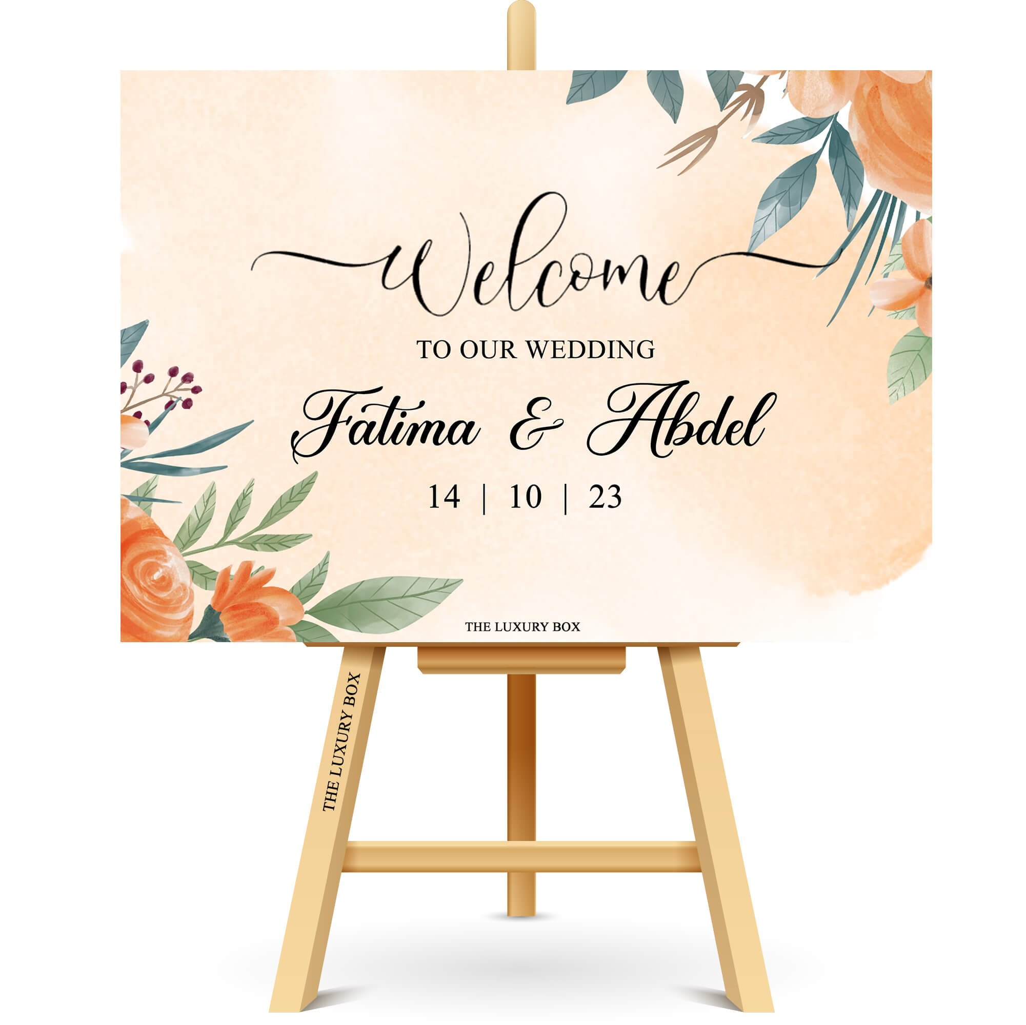 Panneau Welcome Mariage