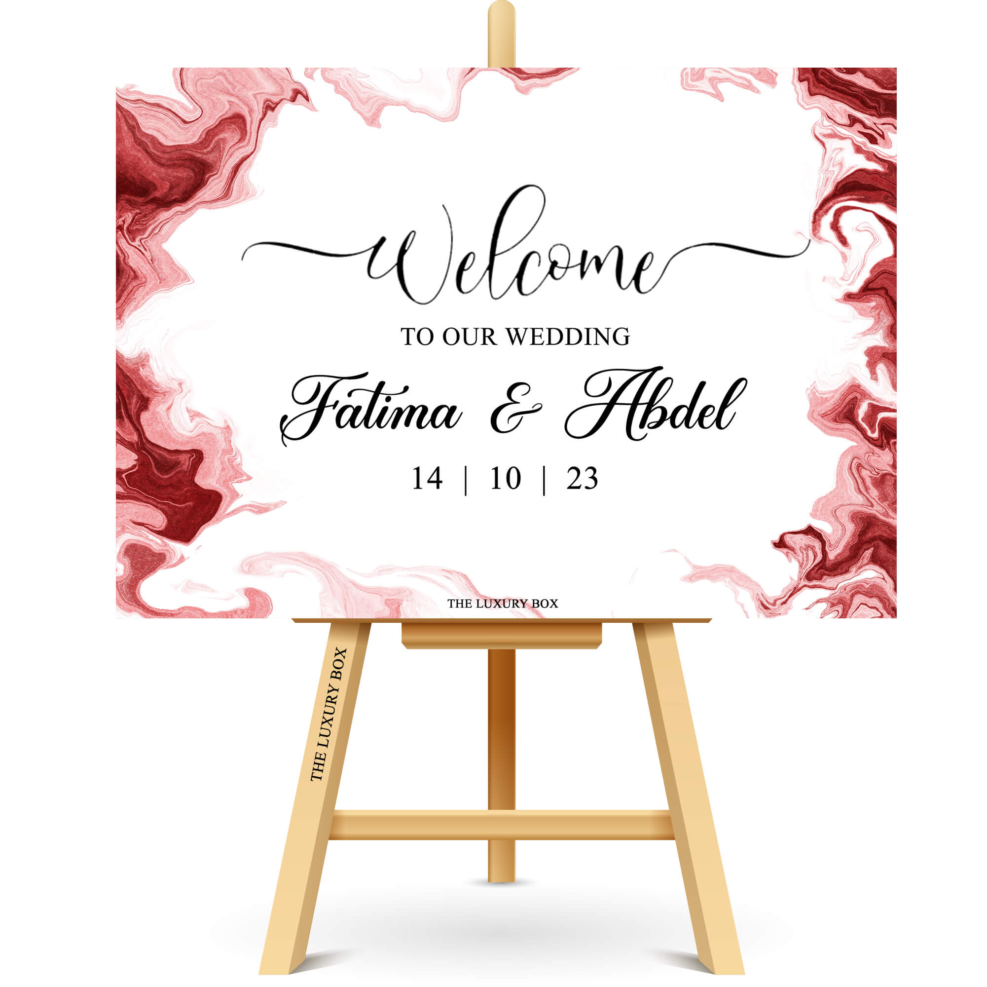 Panneau Welcome Mariage