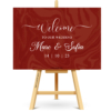 Panneau Welcome Mariage
