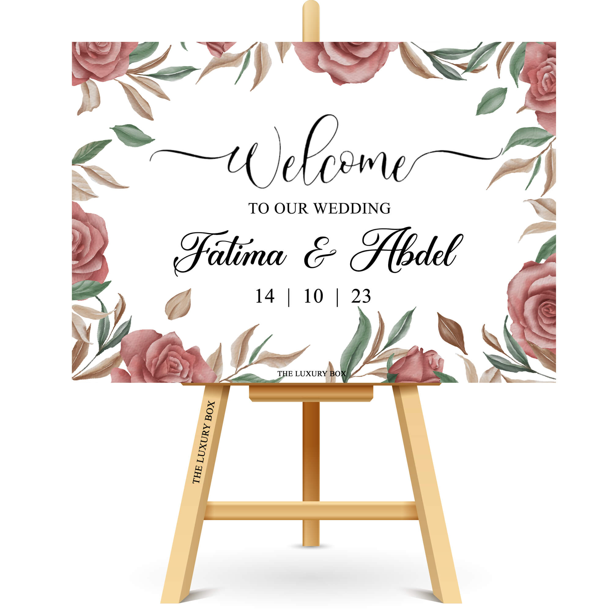 Panneau Welcome Mariage