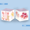 Carte Surprise Explosion de confettis Its a Girl Carte Surprise Explosion de confettis