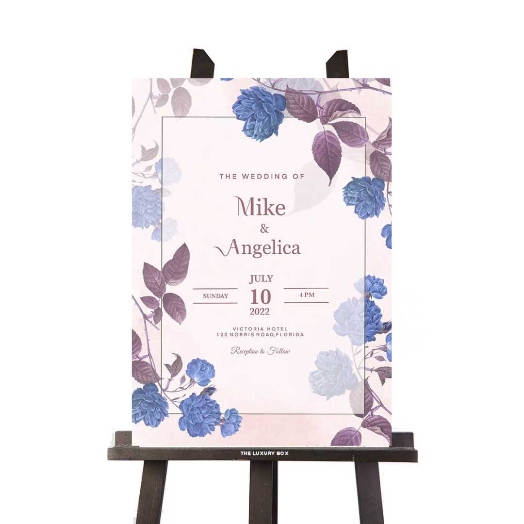 Panneau welcome mariage