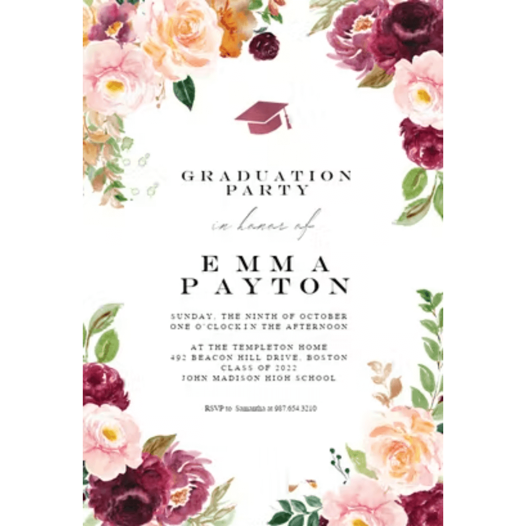 Invitation pour vos cérémonies