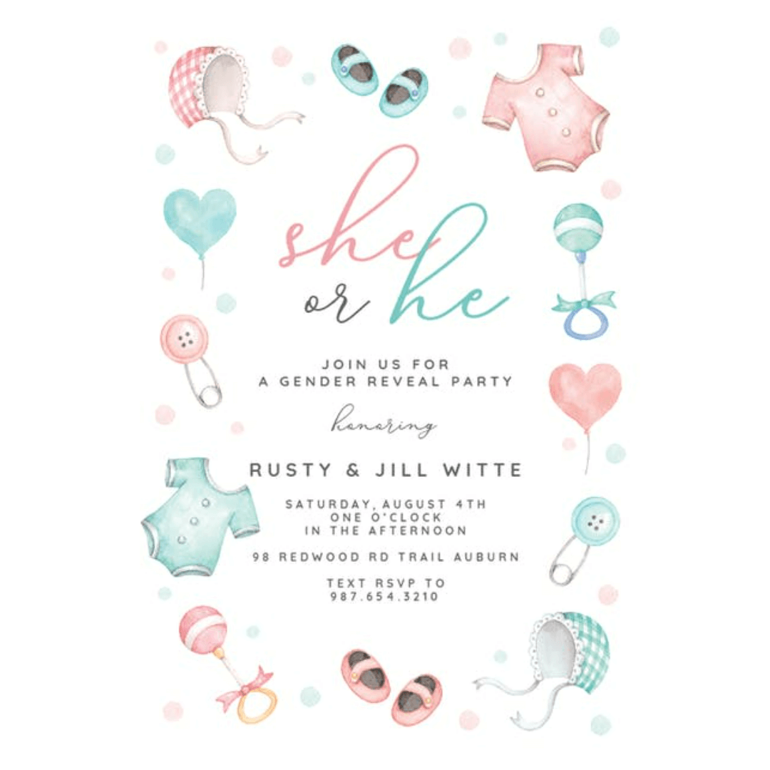 Invitation pour vos anniversaires