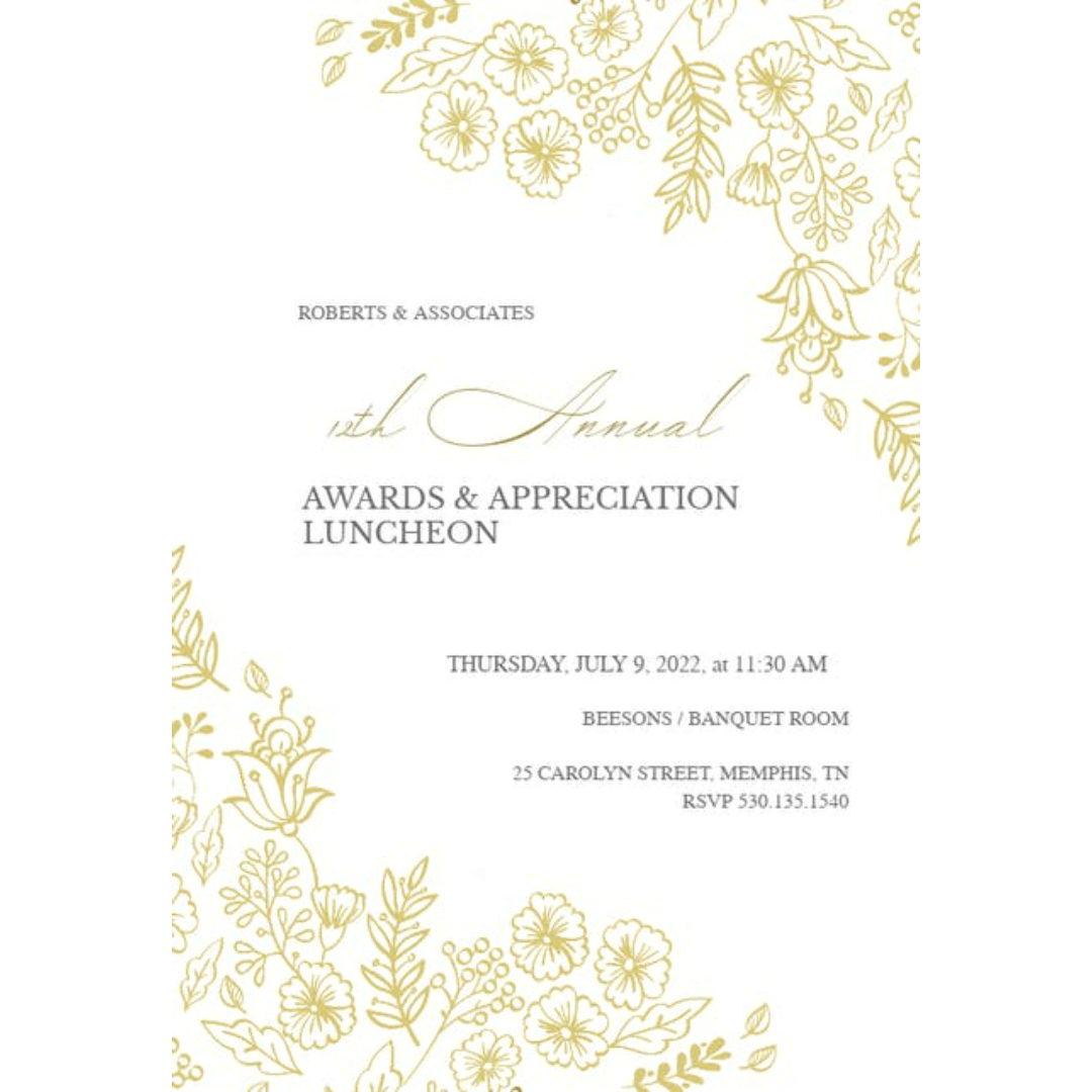 Invitation pour vos cérémonies