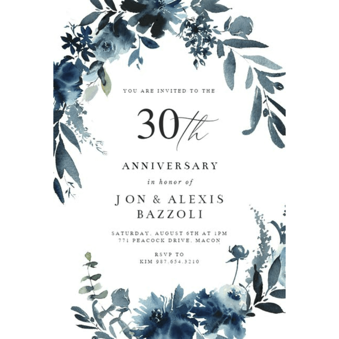 Invitation pour vos anniversaires