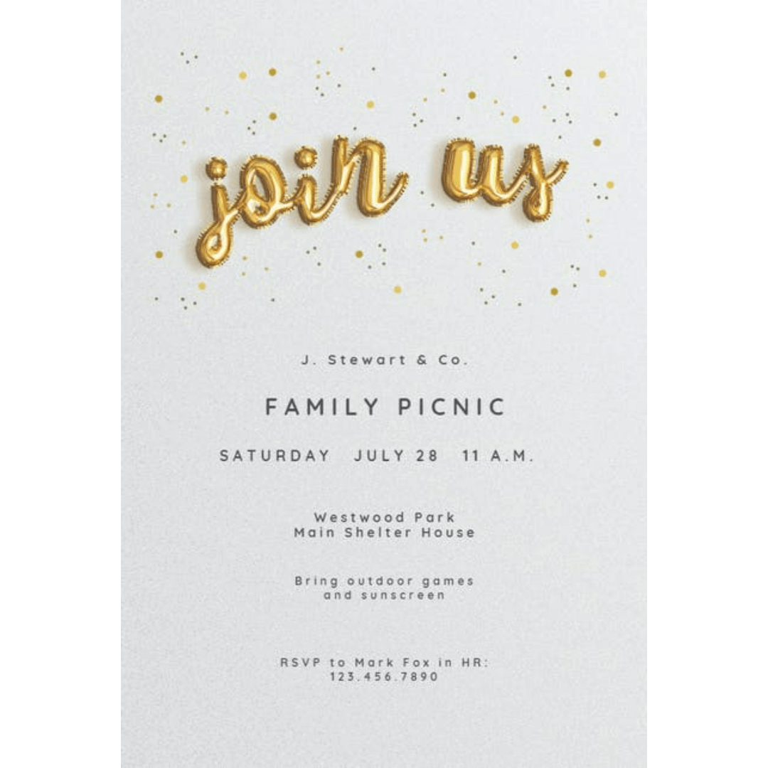 Invitation pour vos cérémonies