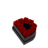 Coffret de fleurs éternelles lettre