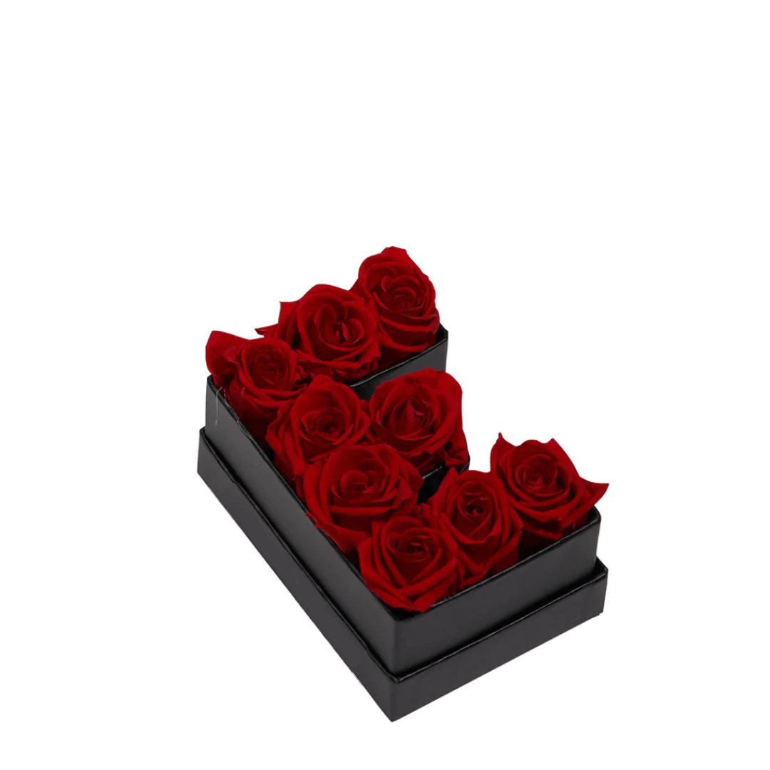E_red_7449e8f8-29b5-43b9-9823-a26f43df6985 Coffret de fleurs éternelles lettre