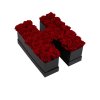 Coffret de fleurs éternelles lettre
