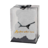 Ours de roses blanc avec coffret Ours de roses blanc avec coffret