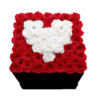Coffret de fleurs coeur