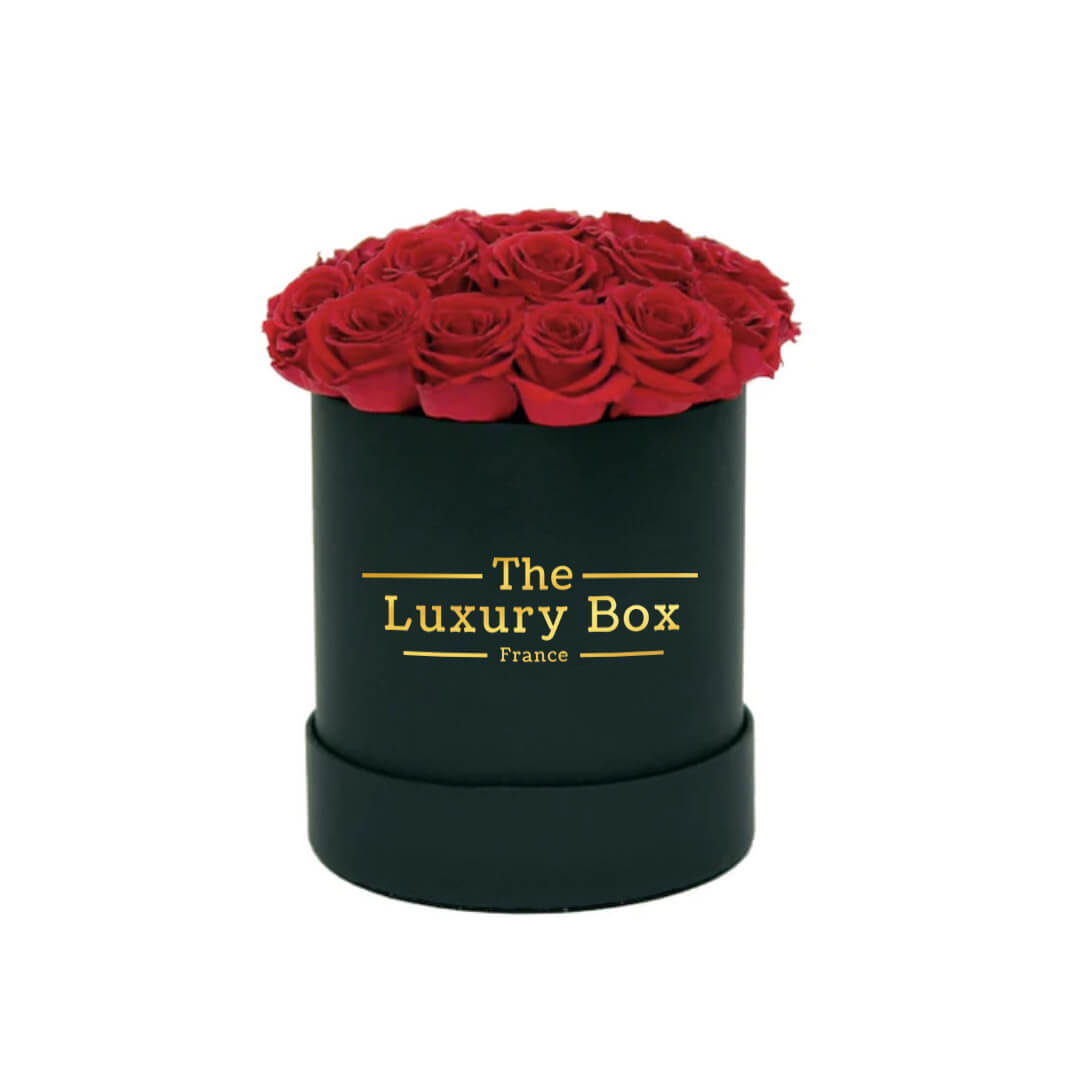 Commander/Acheter un coffret de roses éternelles de la boutique en ligne The Luxury Box