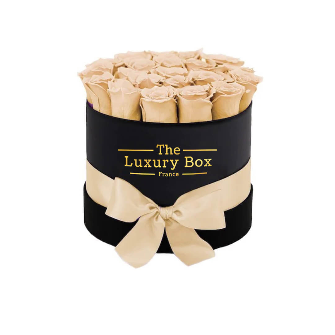 Commander/Acheter un coffret de roses éternelles rose