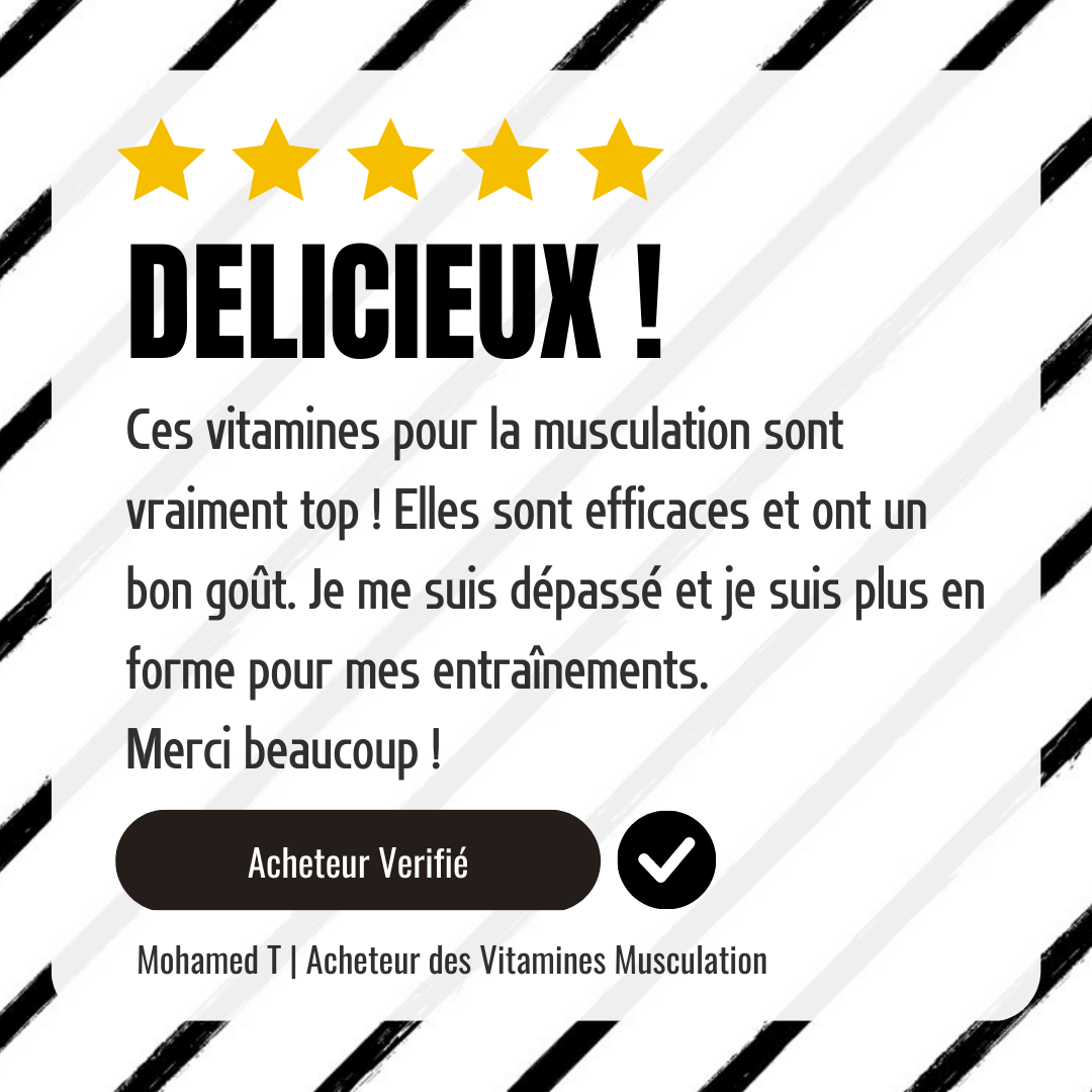 Vitamines Musculation Vitamines Musculation | The Luxury Box