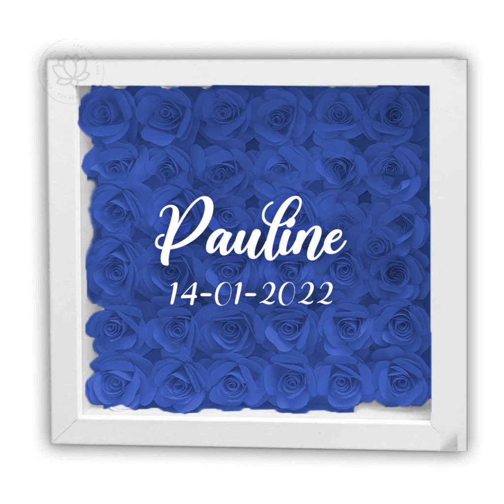 Cadre de fleurs Love Days 3 | The Luxury Box