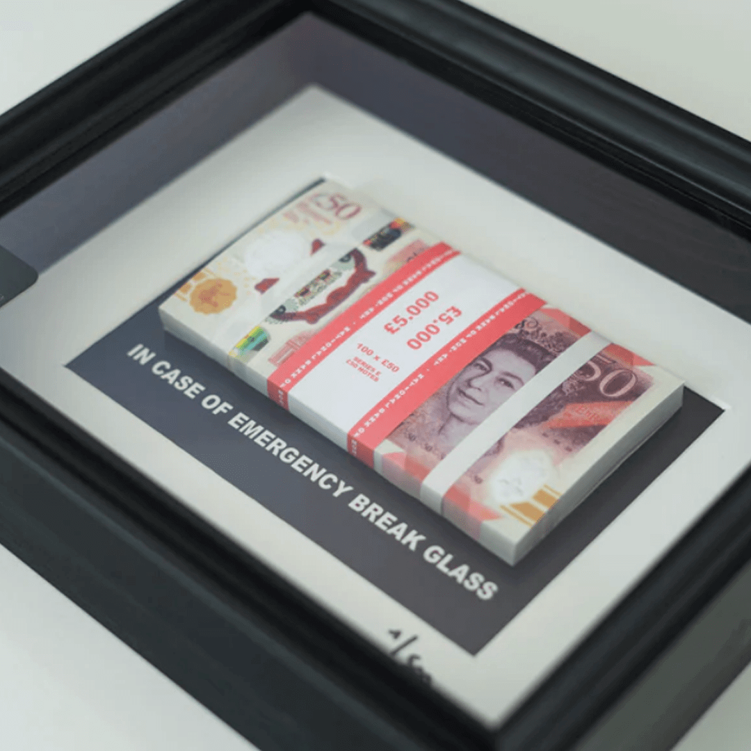 Emergency 50 Pounds Frame Series 2 1 | The Luxury Box