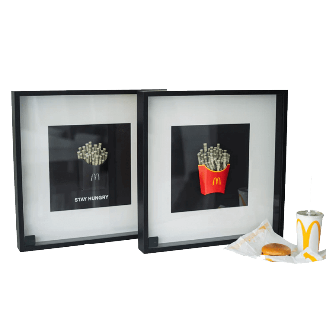 STAY HUNGRY FRAME EURO Black Love Day | The Luxury Box