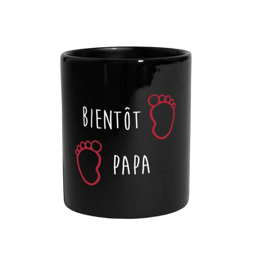bientot papa bebe naissance enceinte baby mug 1 | The Luxury Box