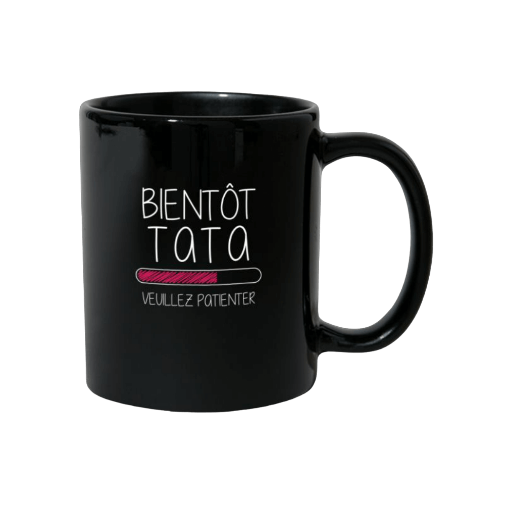 bientot tata cadeau femme annonce tata mug | The Luxury Box