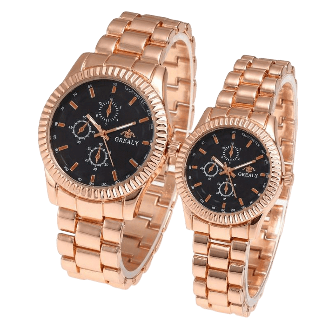 Montre Deluxe Couple (1) Montre Deluxe Couple 1 | The Luxury Box
