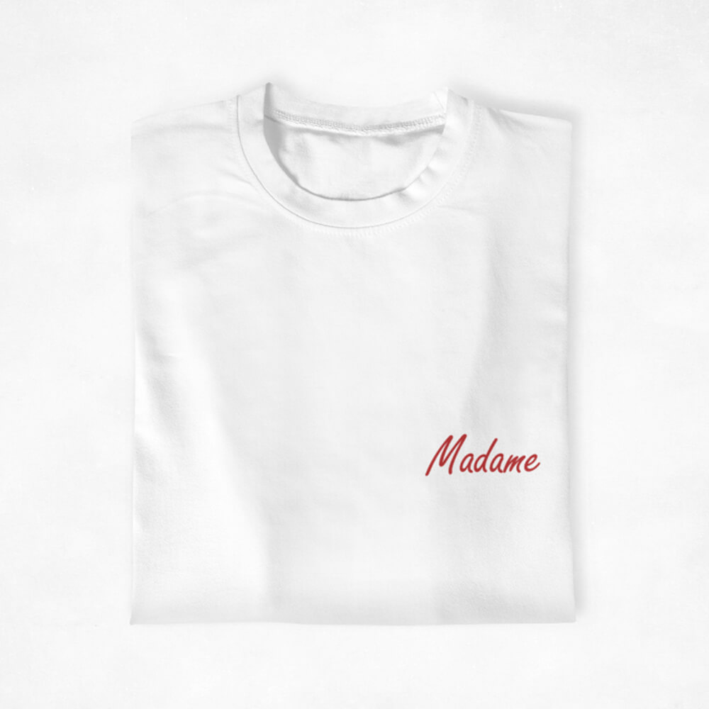 T shirt Couple Madame Monsieur 3 | The Luxury Box