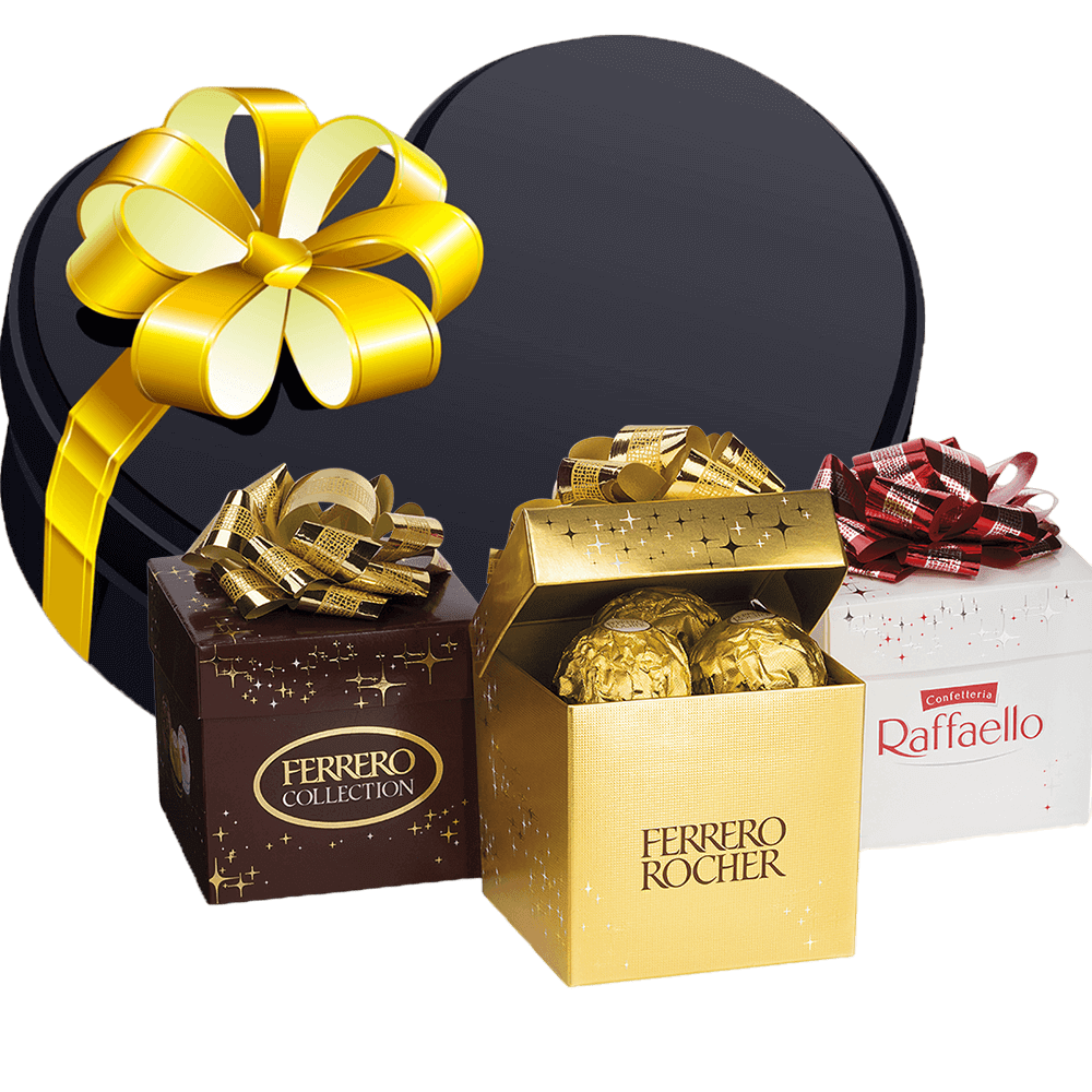 Coffret de chocolats en forme de coeur Love Day 5 | The Luxury Box