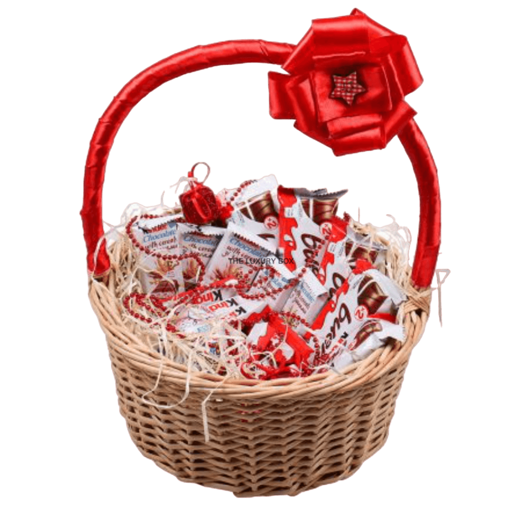 Panier de chocolats Kinder 2 | The Luxury Box