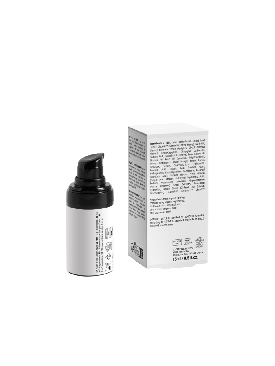 Creme contour des yeux 3 en 1 15 ml 0.51 fl oz 1 | The Luxury Box